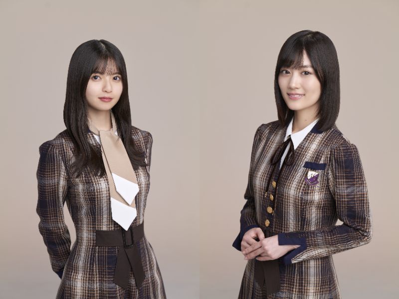 乃木坂46齋藤飛鳥（左）と山下美月