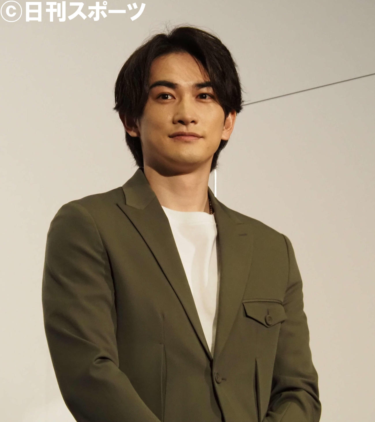 映画「チェリまほ　THE MOVIE～30歳まで童貞だと魔法使いになれるらしい～」公開記念舞台あいさつに登壇した町田啓太（撮影・遠藤尚子）