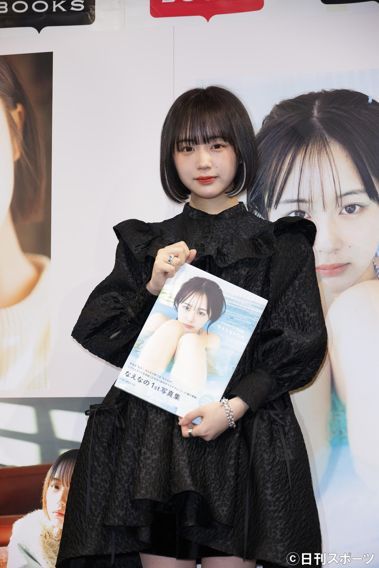 写真集発売記念イベントを行ったなえなの（撮影・中島郁夫）