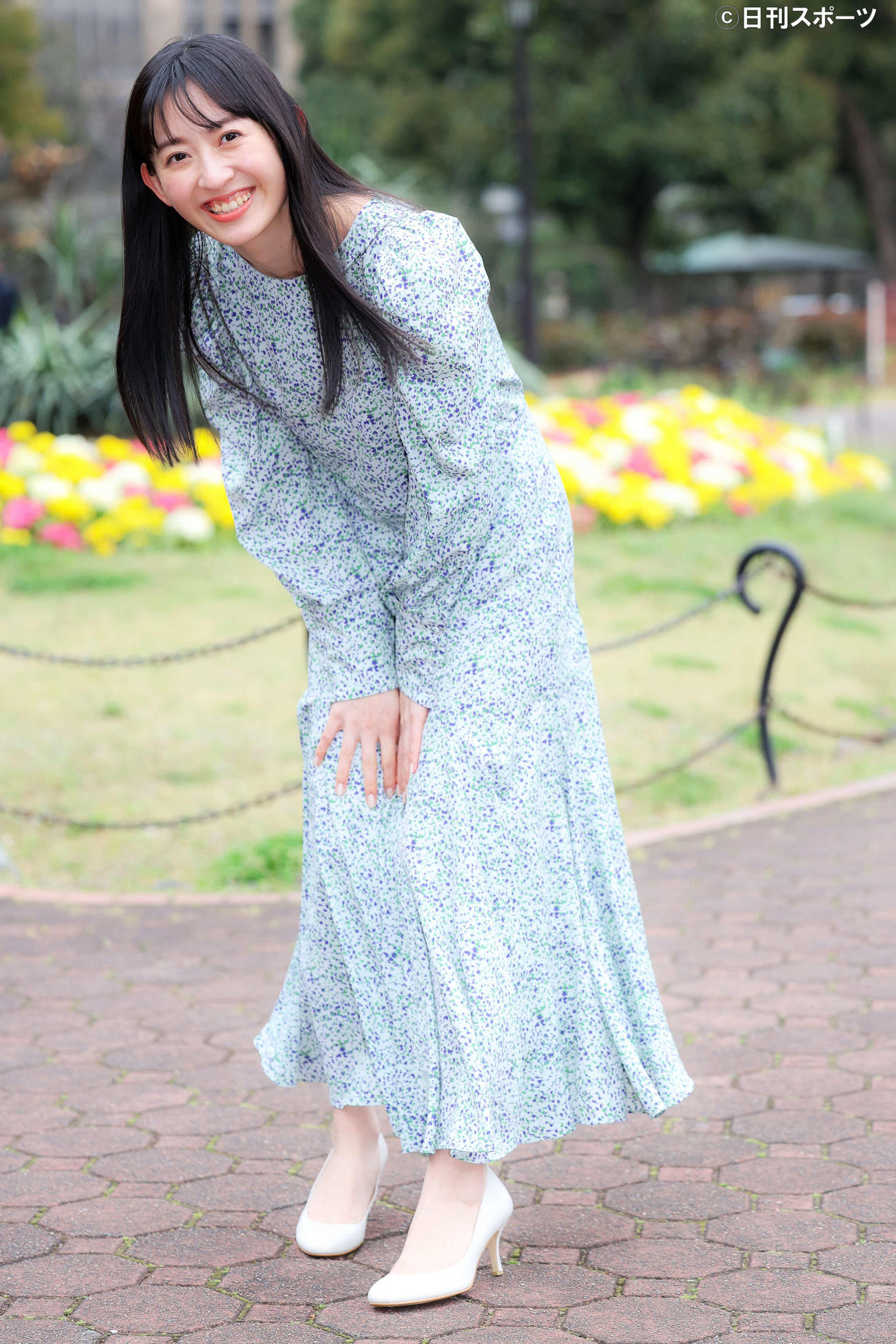 テレビ東京系「直ちゃんは小学三年生」で女優デビューし、今後の活躍も楽しみな水嶋凜（撮影・河田真司）