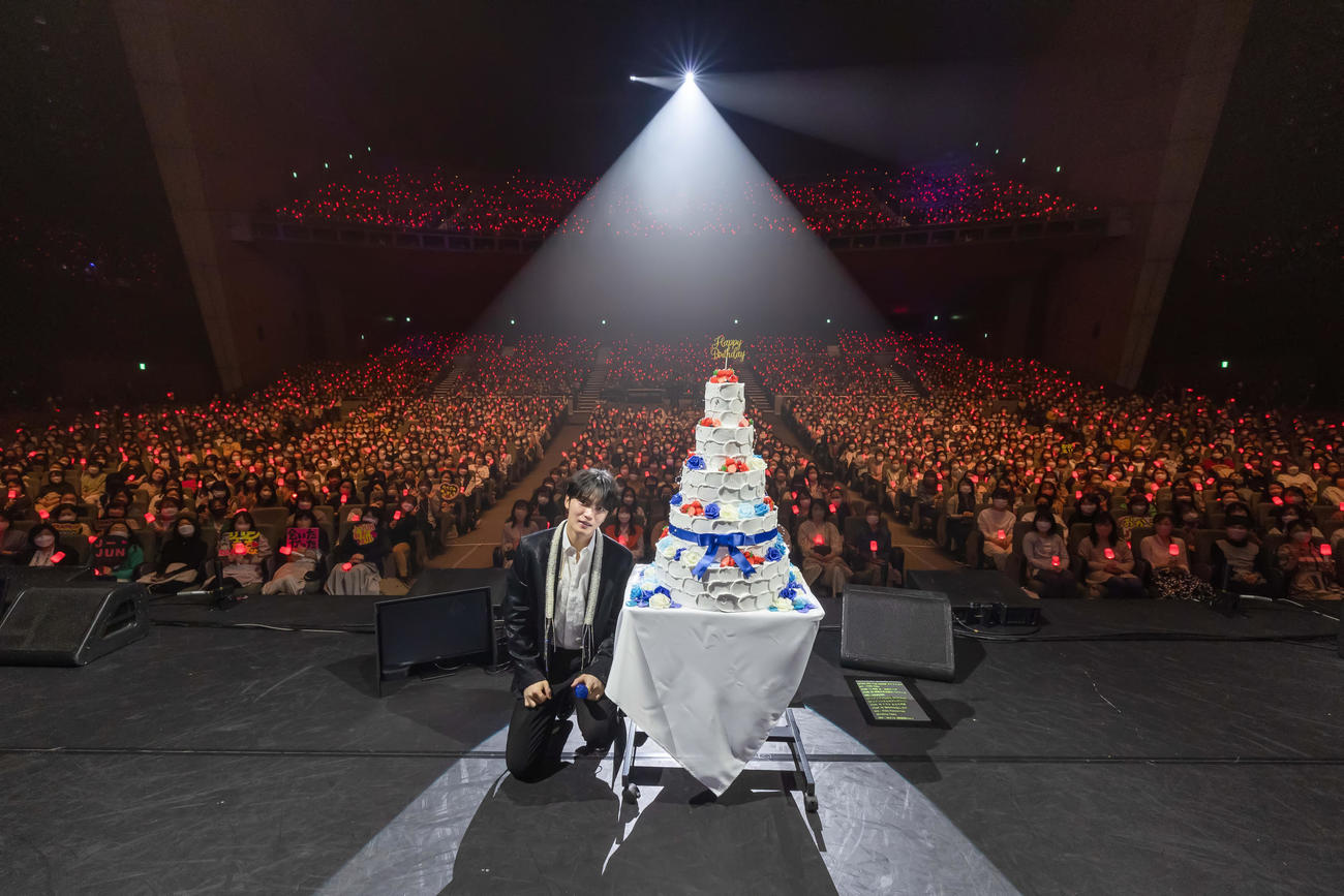 2年3カ月ぶりにライブを開催したジェジュン