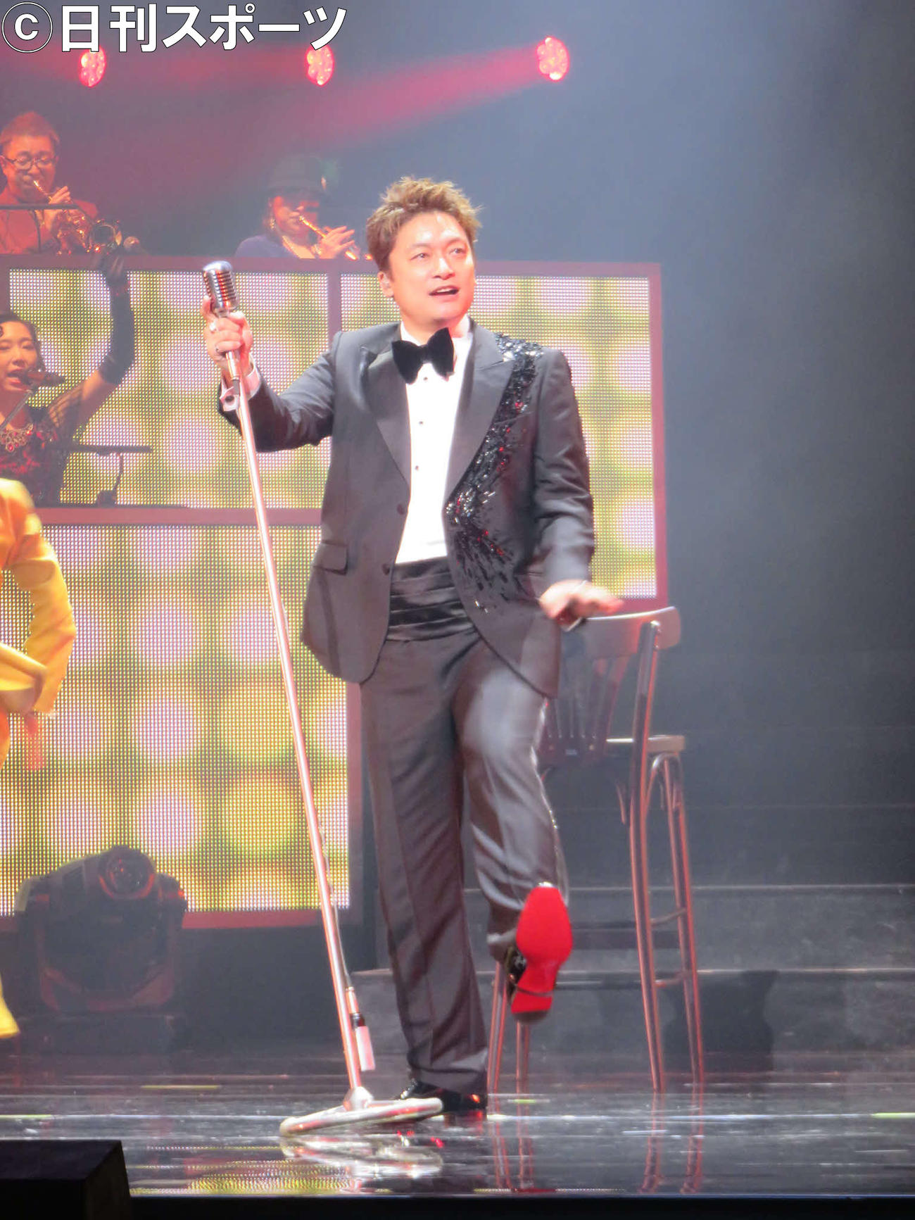 コンサート「香取慎吾　二〇二二年　四月特別公演　東京SNG」のゲネプロを行った香取慎吾