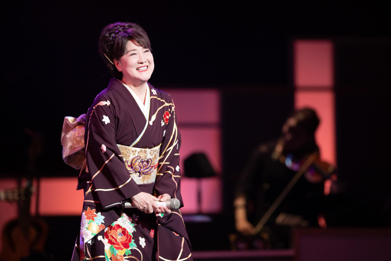 45周年記念コンサートを行った川中美幸