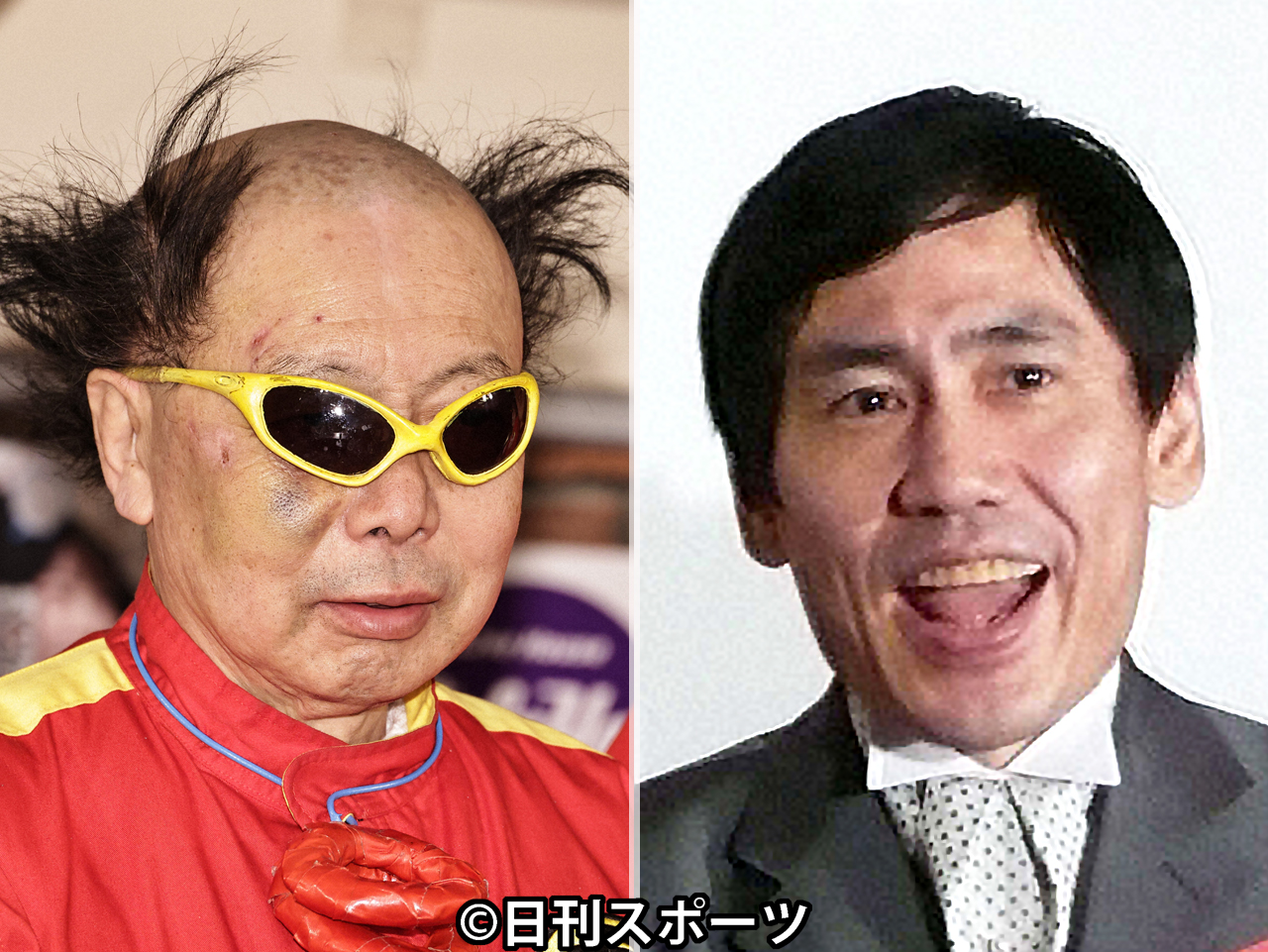 南部虎弾（左）とエスパー伊東
