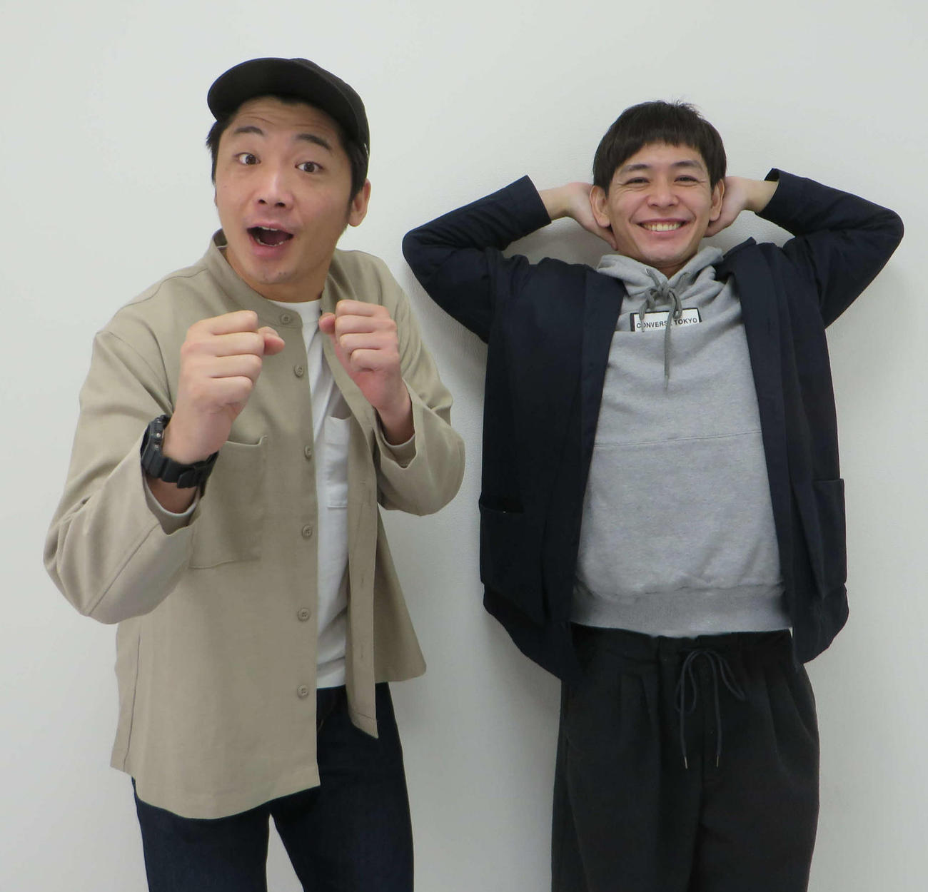 さや香の新山（左）と石井