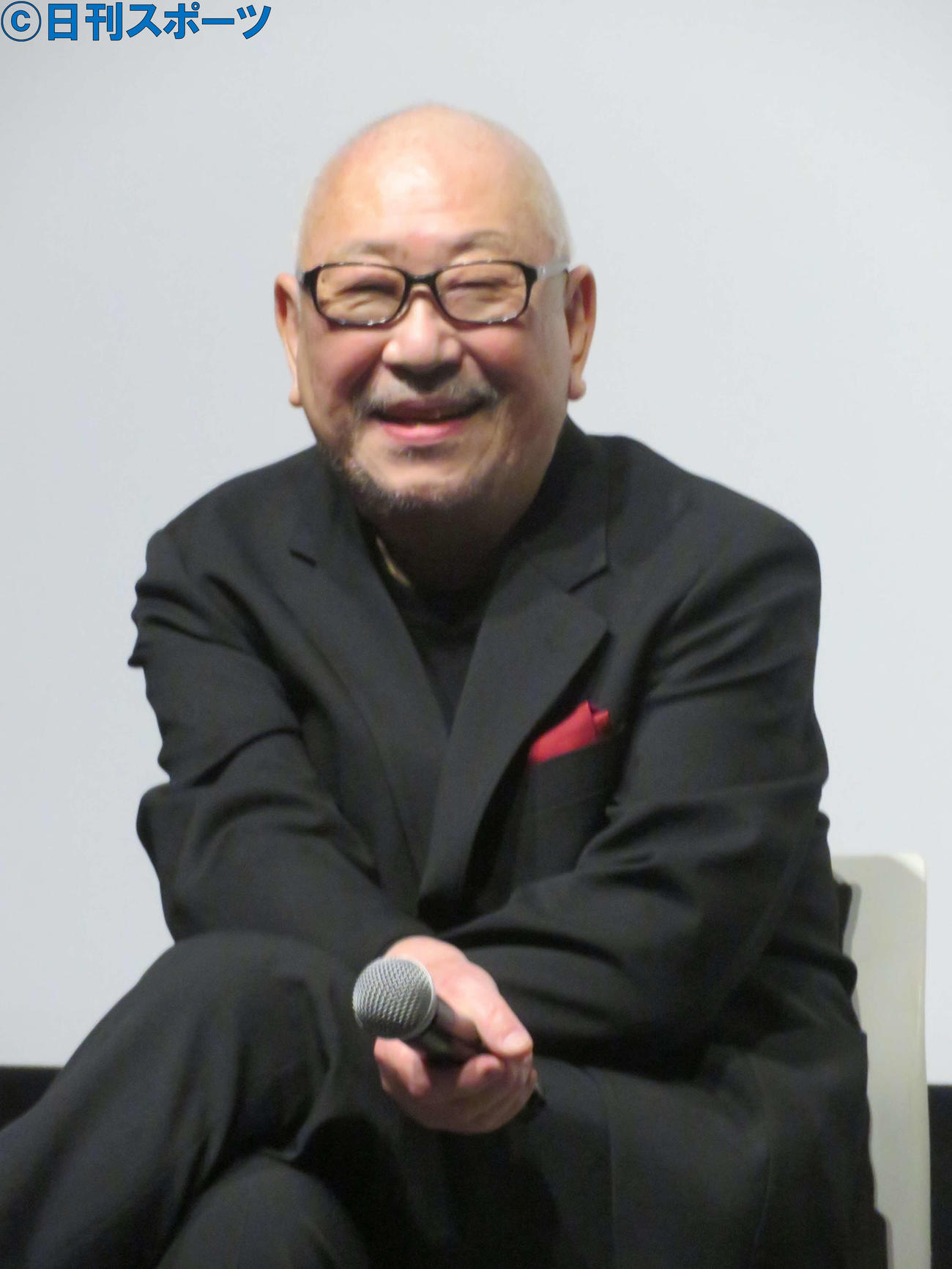 トークイベント「ラスト・ショー」最終日で笑みを浮かべる崔洋一監督（撮影・村上幸将）