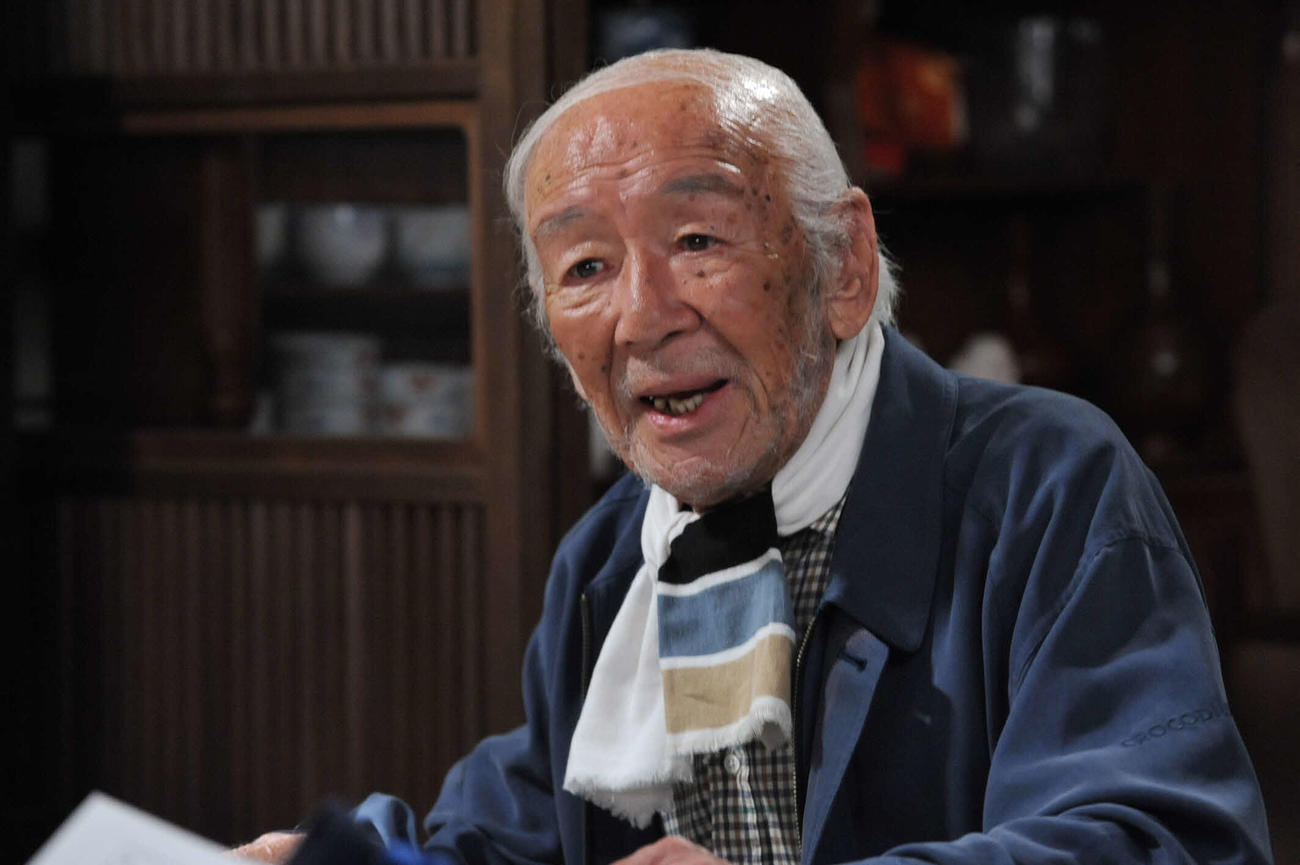 テレビ朝日の19年ドラマ「やすらぎの刻～道」に出演した柳生博さん（テレビ朝日提供）