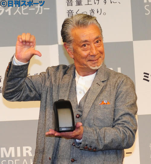 高田純次がミライスピーカー新cmキャラ就任 見どころは 最初から最後です 高田節 絶好調 芸能 日刊スポーツ