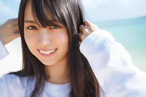 乃木坂46賀喜遥香ファースト写真集の先行カット（撮影／菊地泰久）