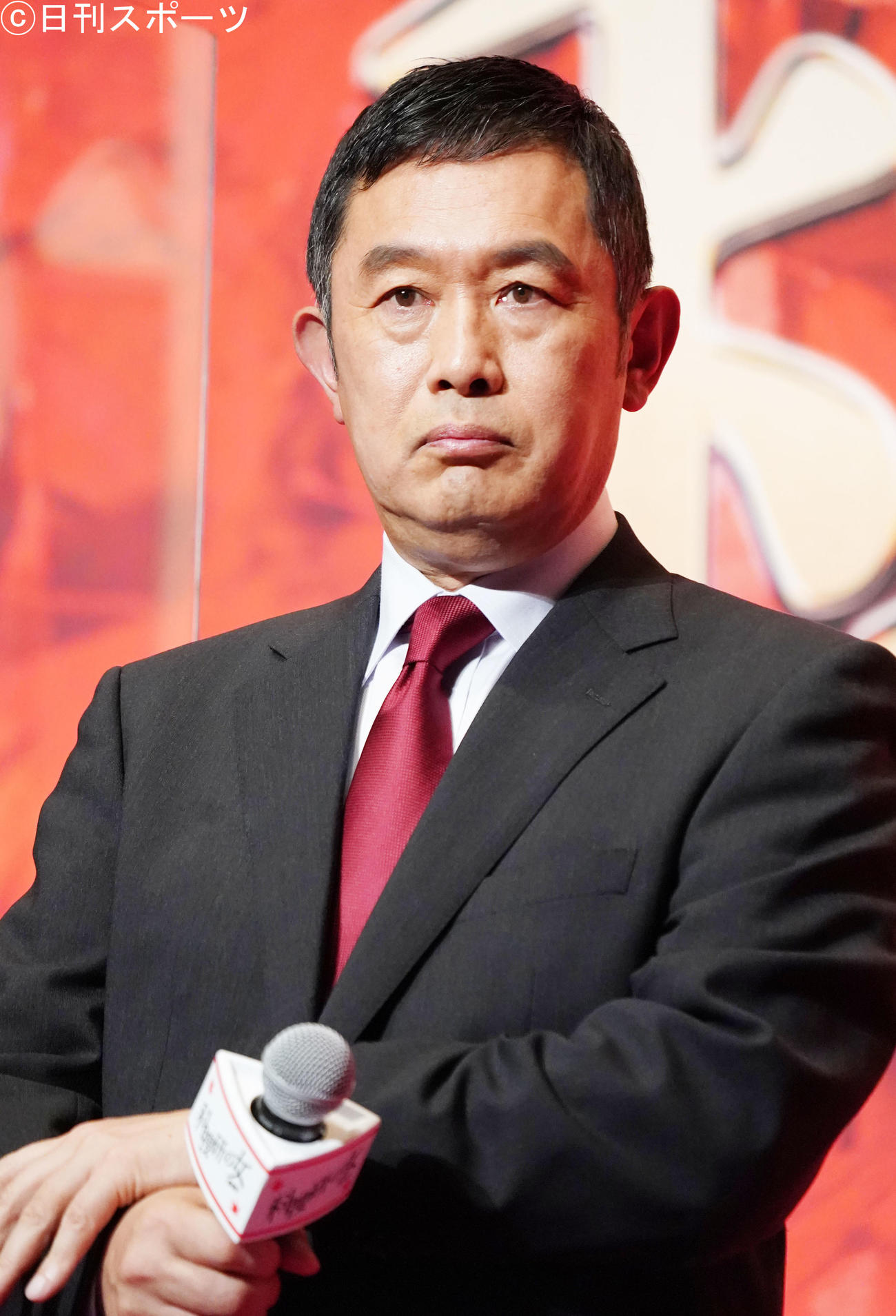 内藤剛志（2021年8月撮影）