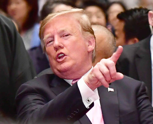 トランプ前米大統領（2019年5月撮影）