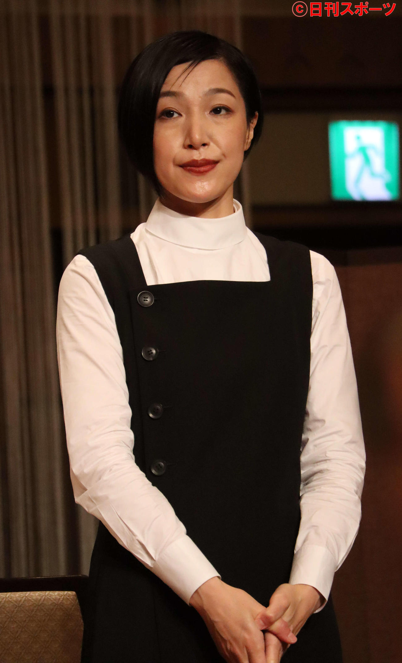 スペクタクルリーディング「バイオーム」の脚本を手掛けた上田久美子氏（撮影・小林千穂）