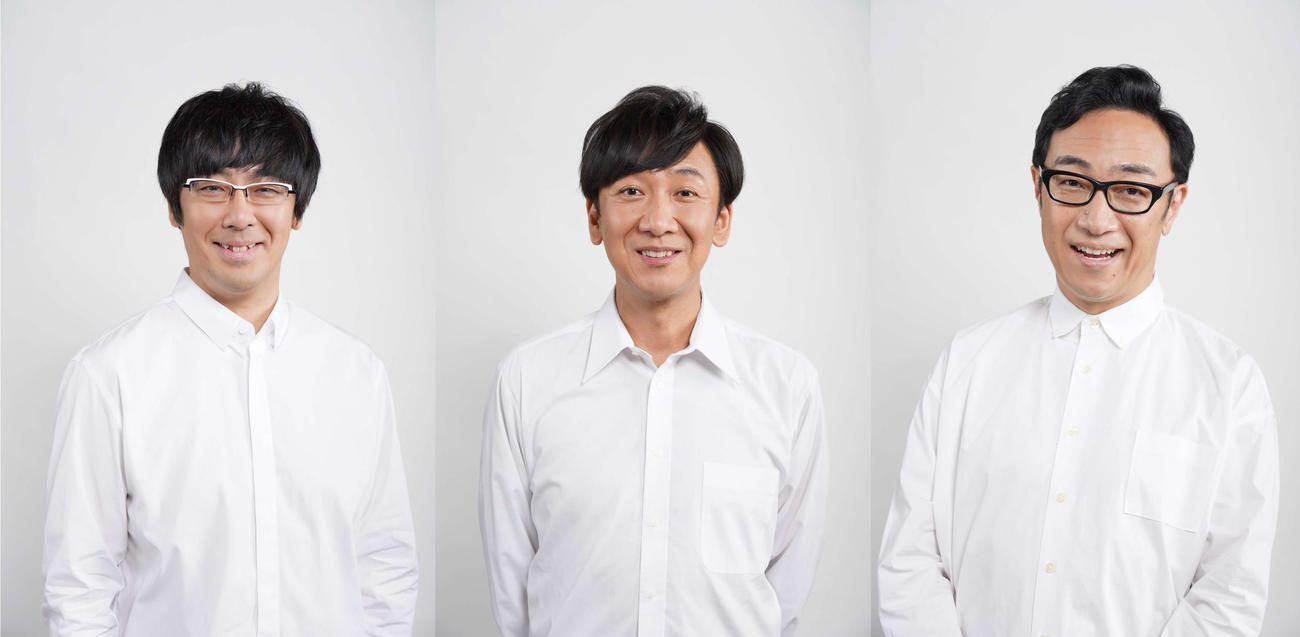 日本テレビの「Good For the Planetウィーク」のサポーターに就任したお笑いトリオ、東京03