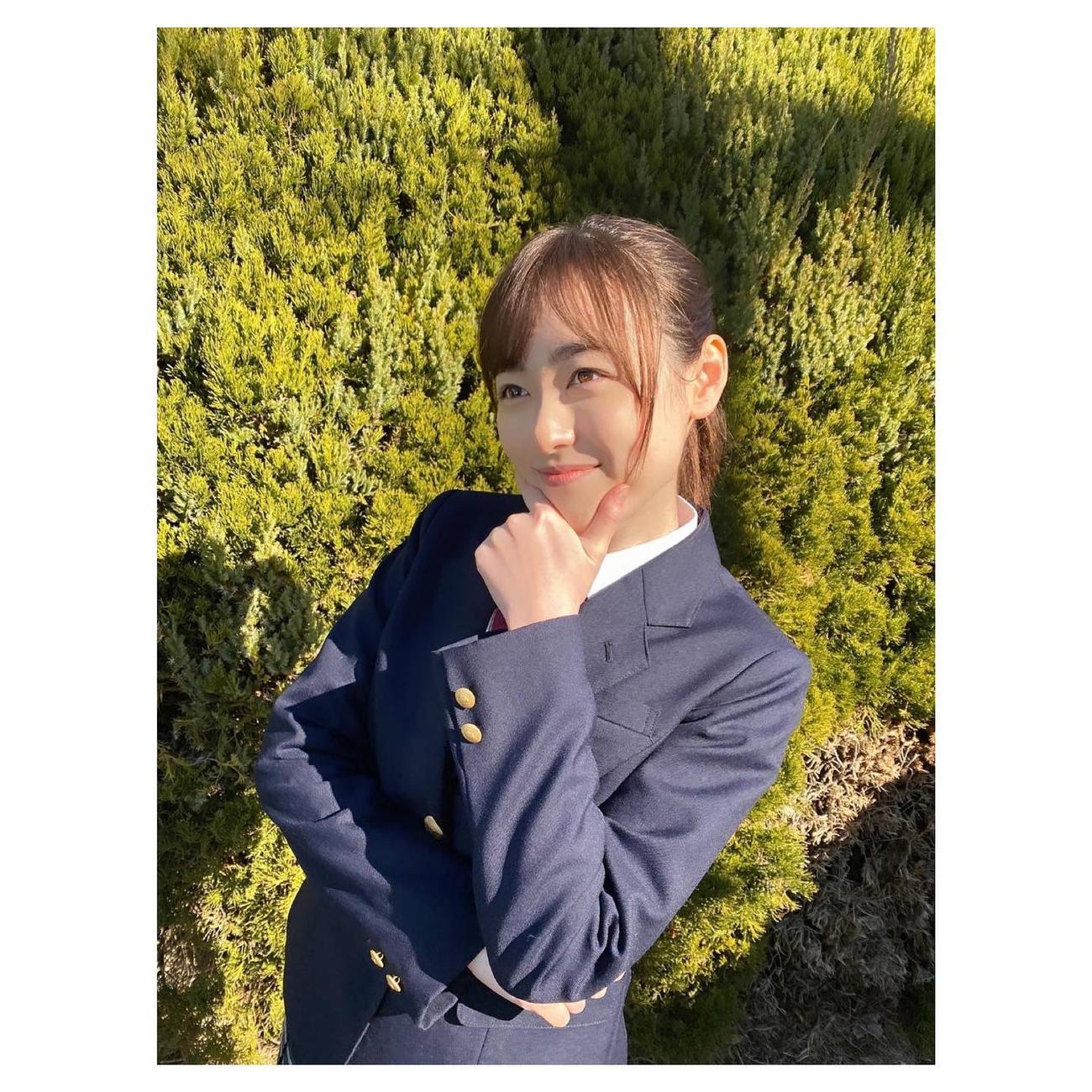 福原遥オフィシャルブログより