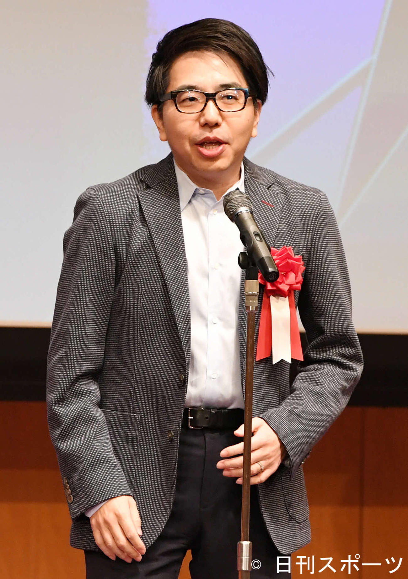 市川森一脚本賞を受賞した黒岩勉氏（2018年撮影）