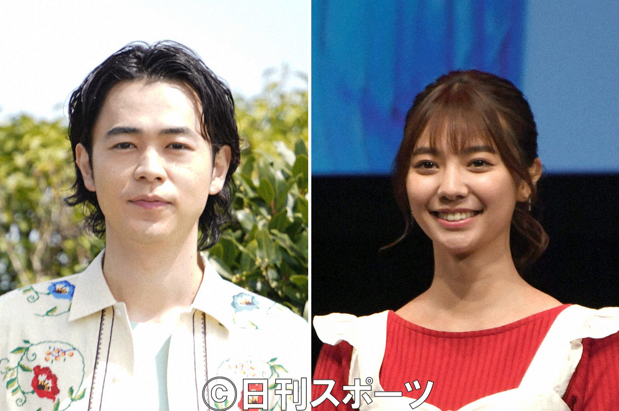 成田凌（左）と川津明日香