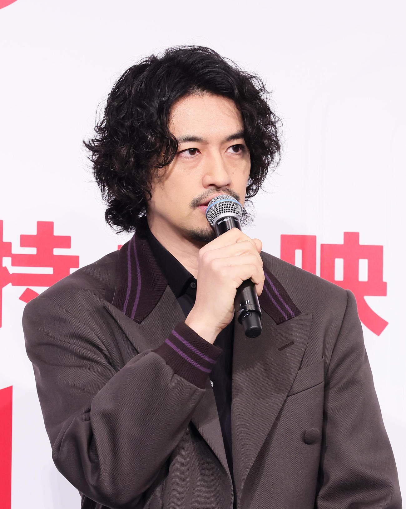 映画について語る斎藤工（撮影・足立雅史）