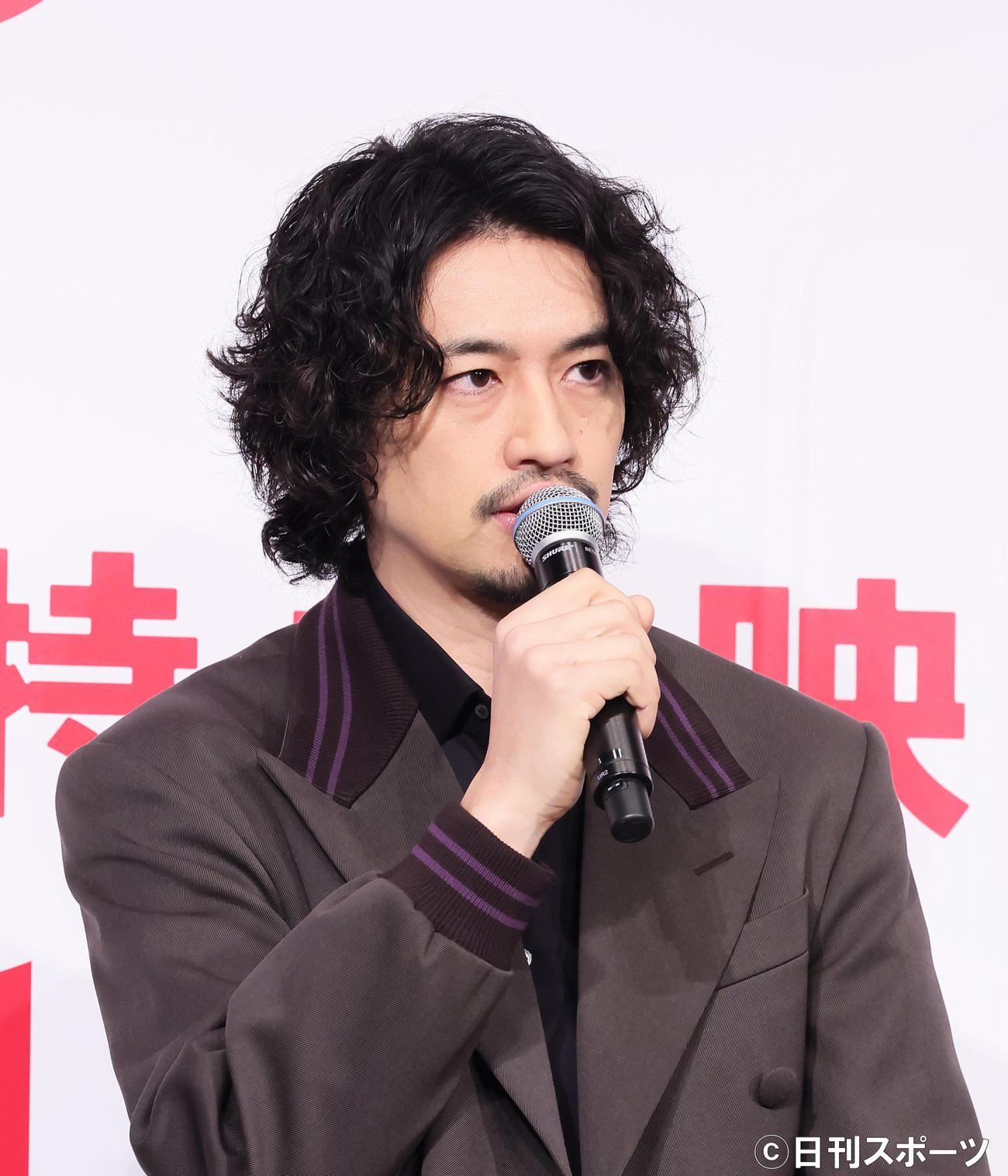 映画について語る斎藤工（撮影・足立雅史）
