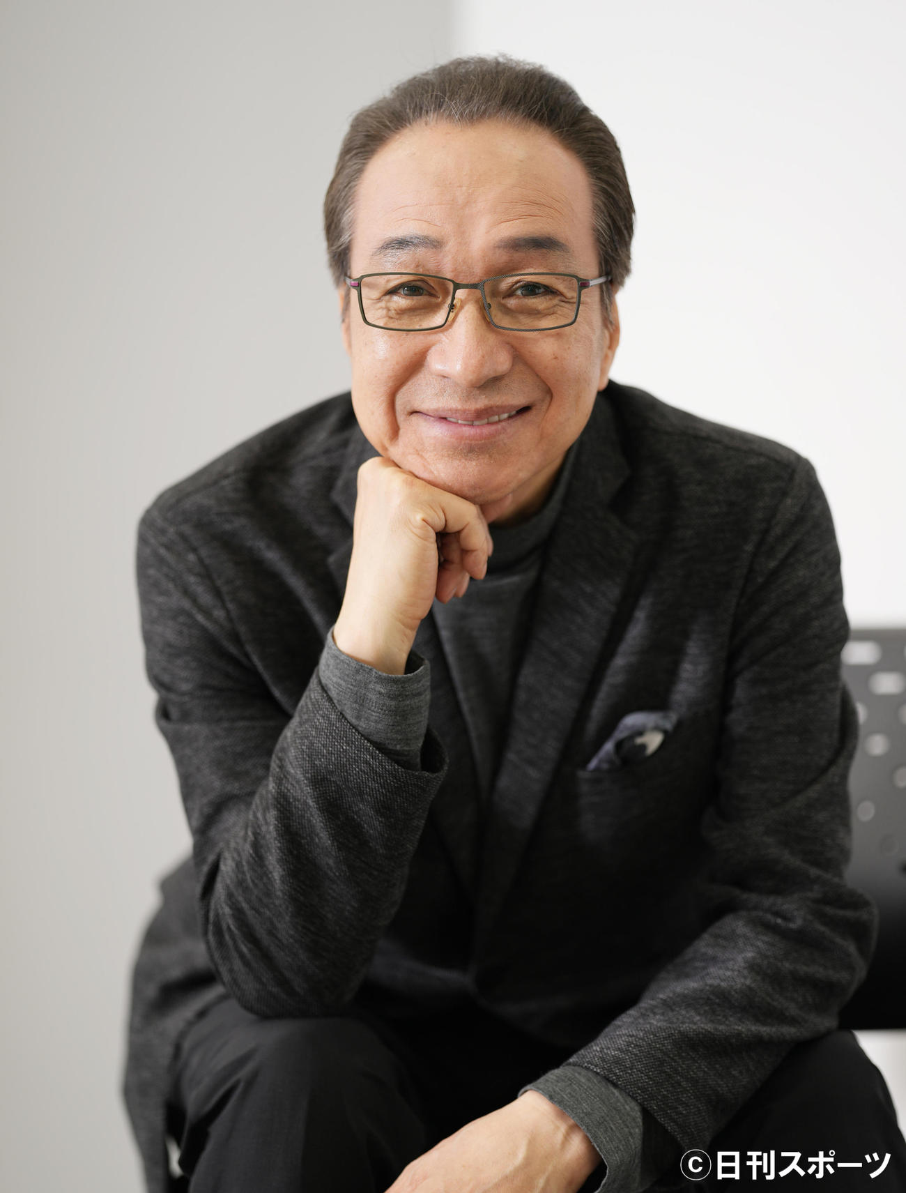 テレビ東京系連続ドラマ「嫌われ監察官　音無一六」に主演する小日向文世（撮影・鈴木みどり）