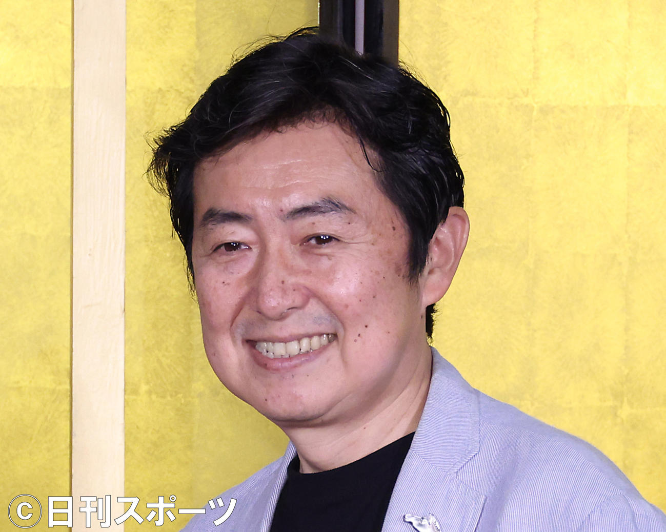笠井信輔アナ（2021年7月撮影）