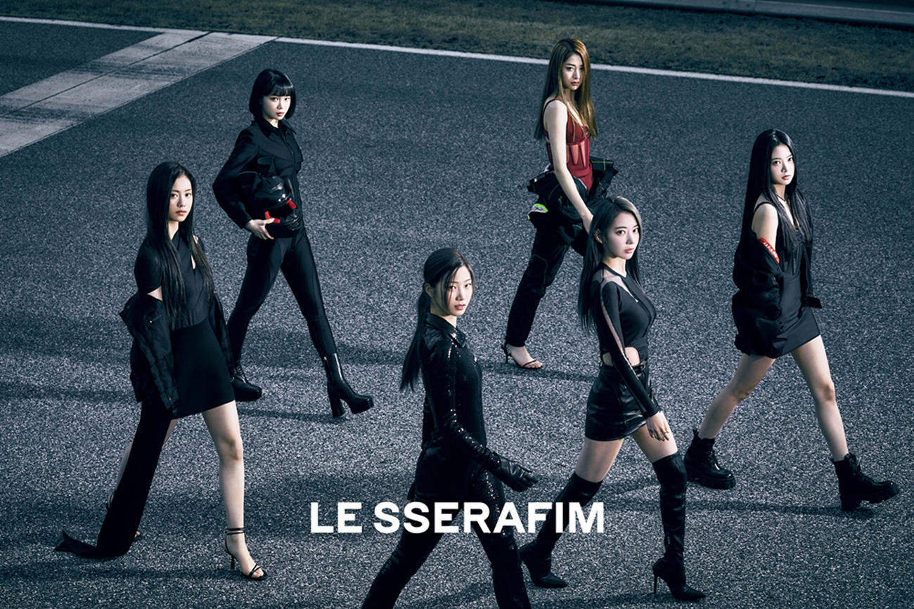 LE SSERAFIM（提供／出典：SOURCE MUSIC）