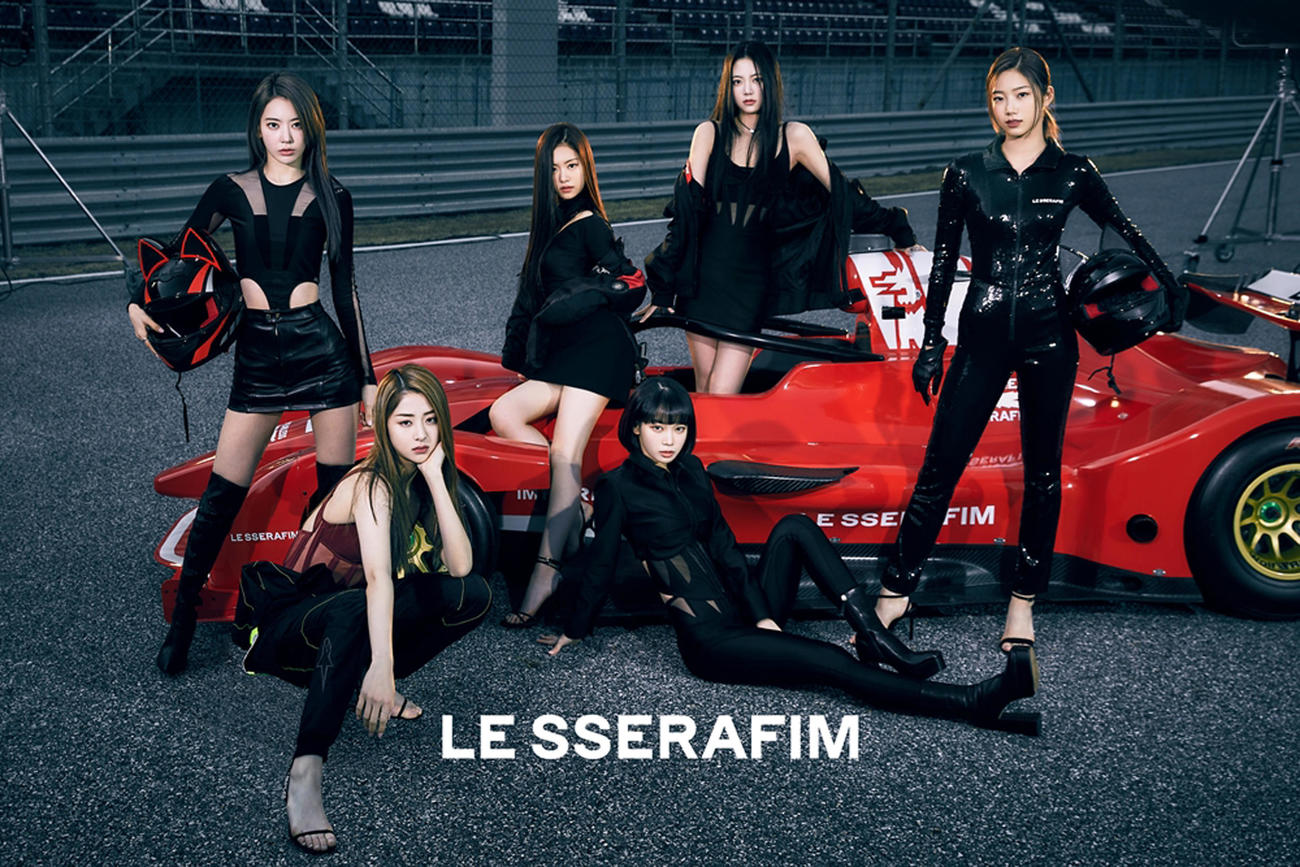 LE SSERAFIM（提供／出典：SOURCE MUSIC）