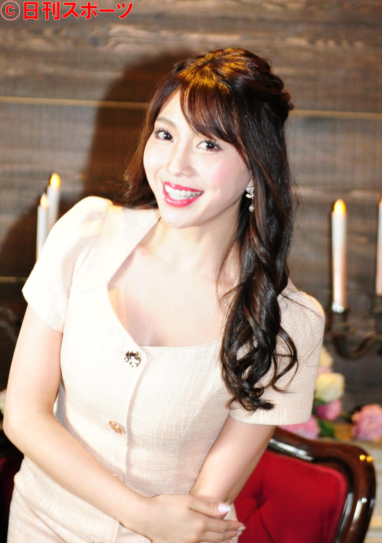 都内で取材会を行った森咲智美