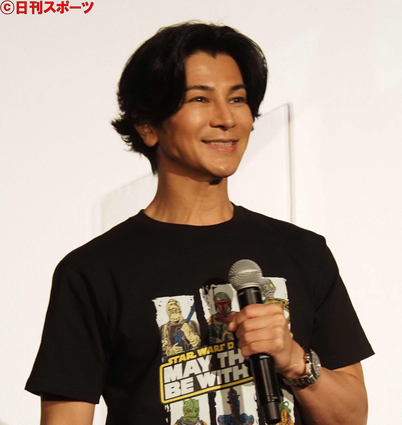 「オビ＝ワン・ケノービ」配信記念「スター・ウォーズ　エピソード3／シスの復讐」特別上映イベントに出席した武田真治（撮影・遠藤尚子）