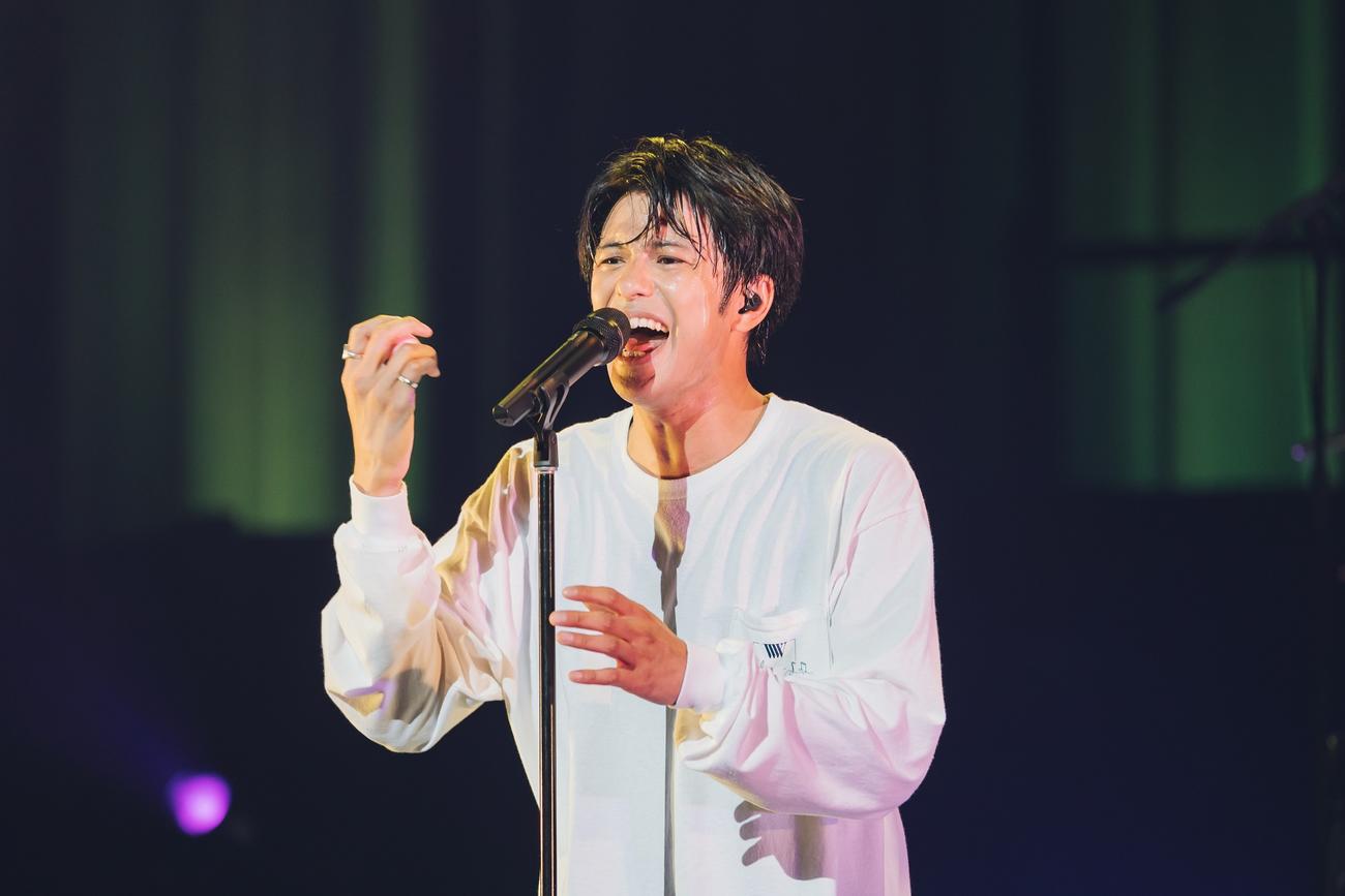 ライブツアーの東京公演を行ったMORISAKI WIN
