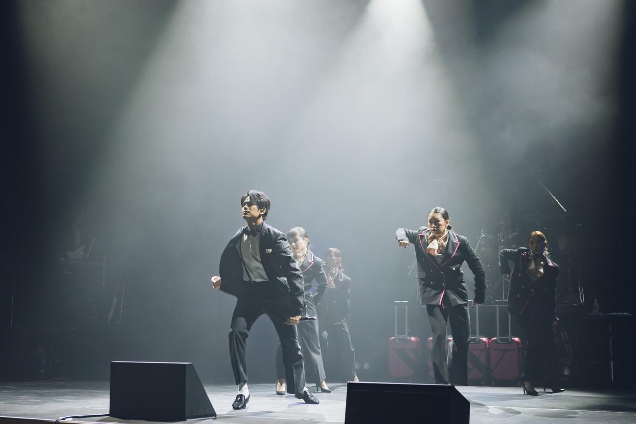 都内でライブツアーの東京公演を行ったMORISAKI WIN