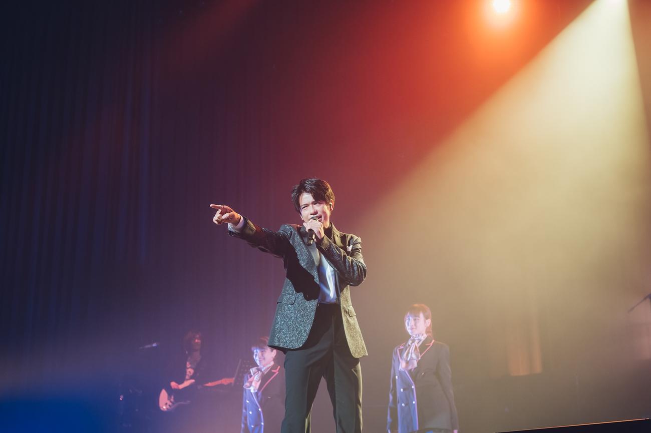 都内でライブツアーの東京公演を行ったMORISAKI WIN