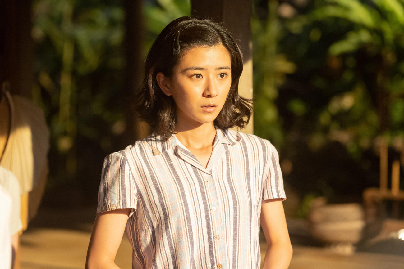 朝ドラ「ちむどんどん」より。主人公の比嘉暢子（黒島結菜）（C）NHK