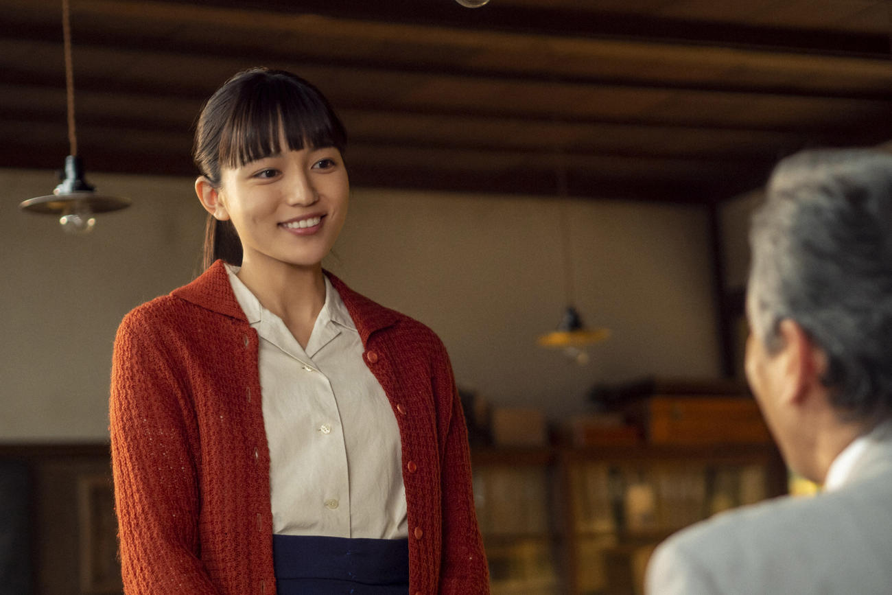 朝ドラ「ちむどんどん」より。比嘉家の長女・良子（川口春奈）（C）NHK
