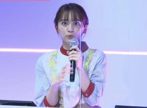 「看護の日」イベントにゲスト出演した岡田結実