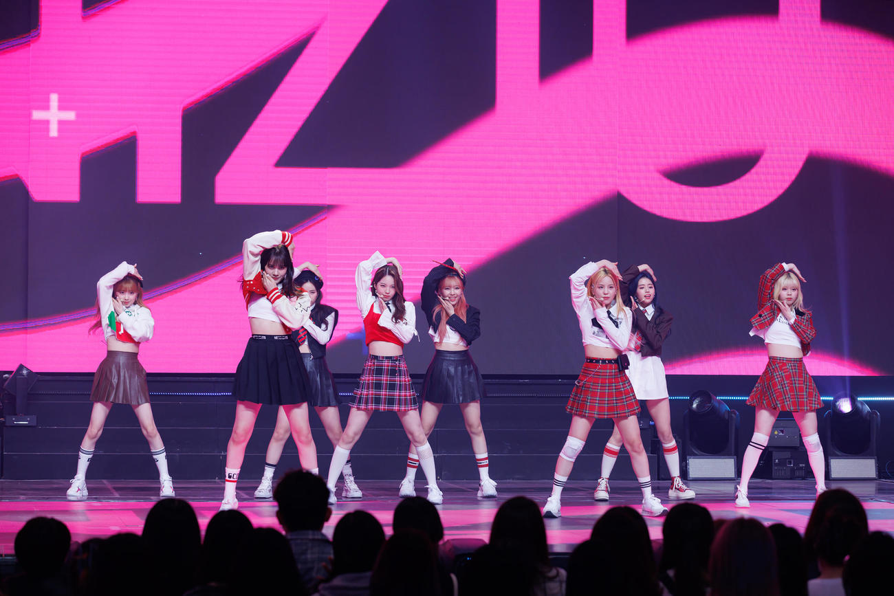 「KCON 2022 Premiere」に出演したNiziU（C）CJ ENM Co.,Ltd,All Rights Reserved