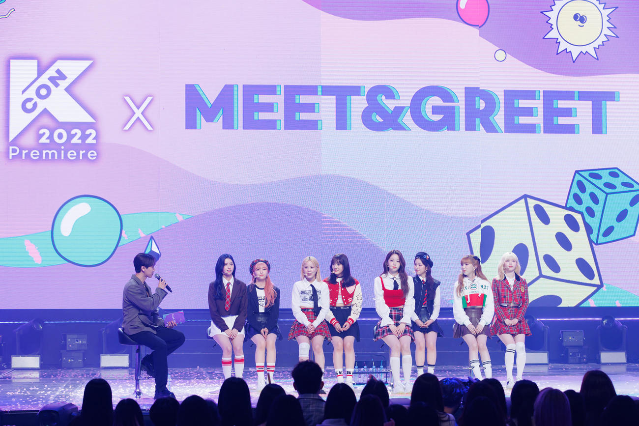 「KCON 2022 Premiere」に出演したNiziU（C）CJ ENM Co.,Ltd,All Rights Reserved