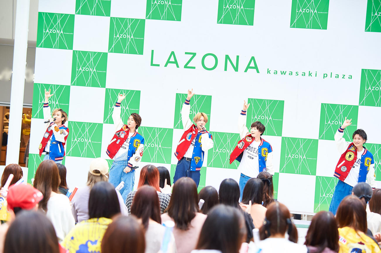 ライブ「メジャーデビュー3周年記念　CUBERS SPECIAL FREE LIVE 2DAYS！！」を開催した5人組ボーイズグループCUBERS