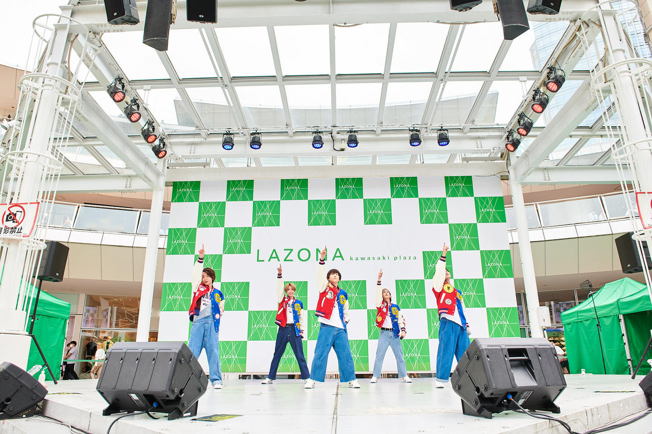 ライブ「メジャーデビュー3周年記念　CUBERS SPECIAL FREE LIVE 2DAYS！！」を開催した5人組ボーイズグループCUBERS