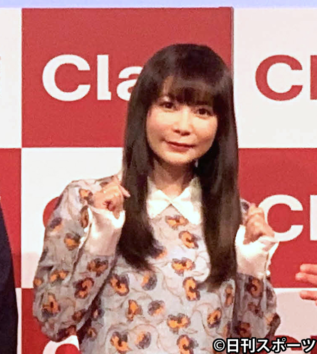 「ClaN Entertainment」の新プロジェクト発表会見に出席した中川翔子（撮影・松尾幸之介）
