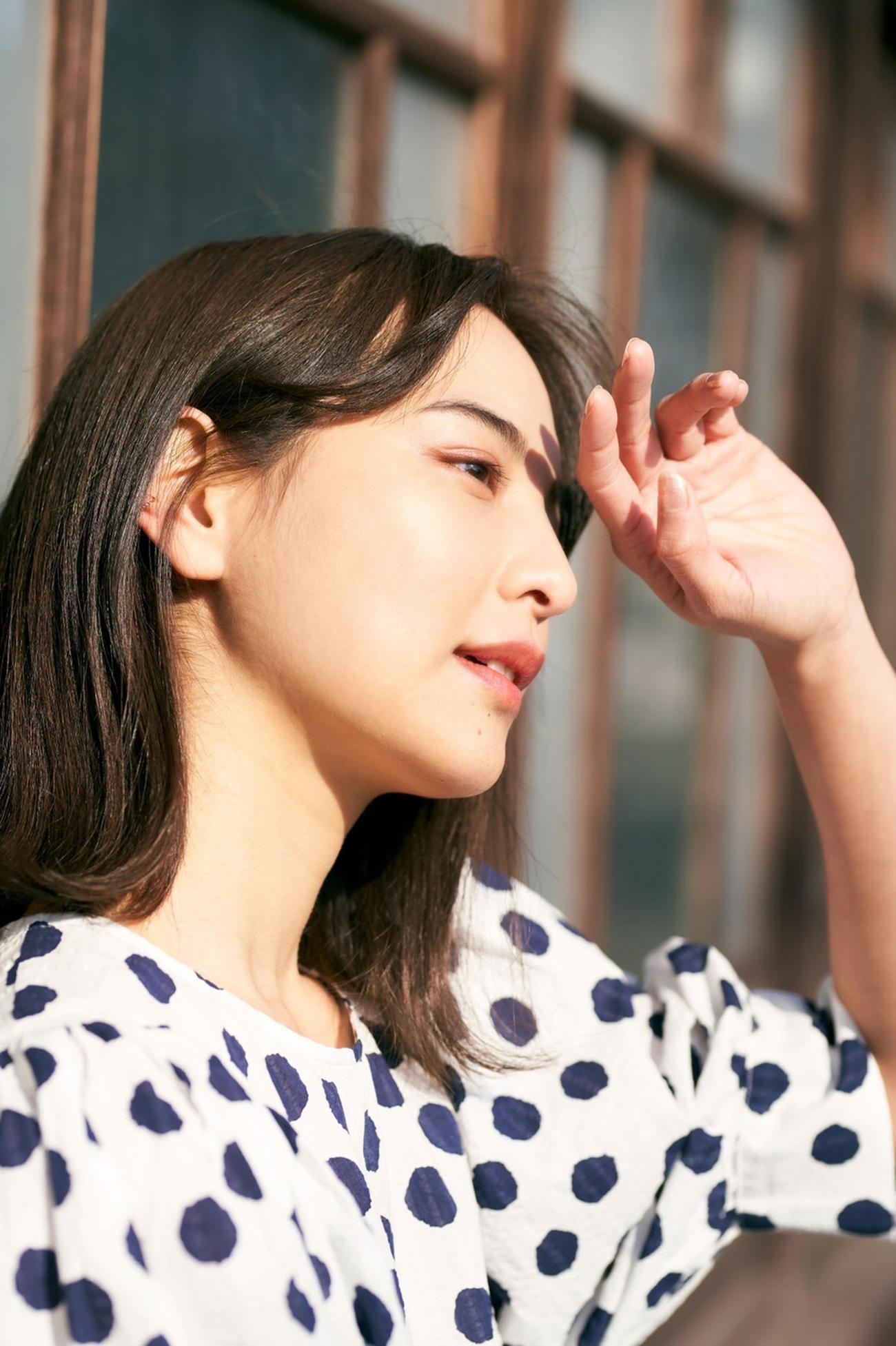 山口厚子ファースト写真集のカットから（金山拓未氏撮影）