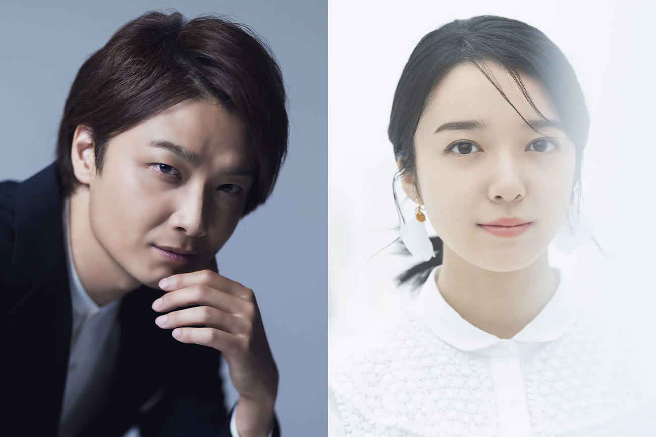 ミュージカル「ダディ・ロング・レッグズ」に出演する井上芳雄、上白石萌音