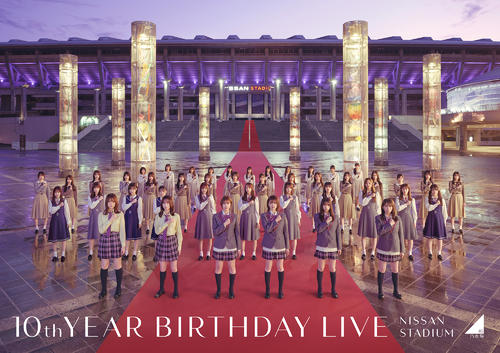 乃木坂46のデビュー10周年バースデーライブ開催を記念したスペシャルアートワーク。日産スタジアムで撮影した