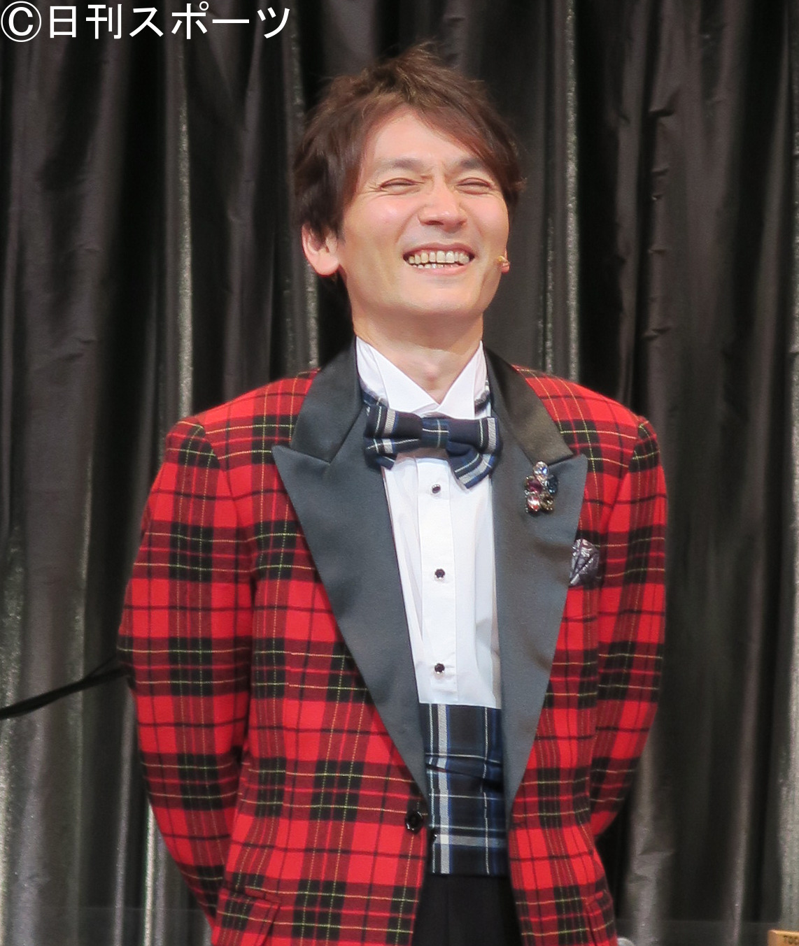 ミュージカル「Forever Plaid」取材会で意気込みを語る長野博