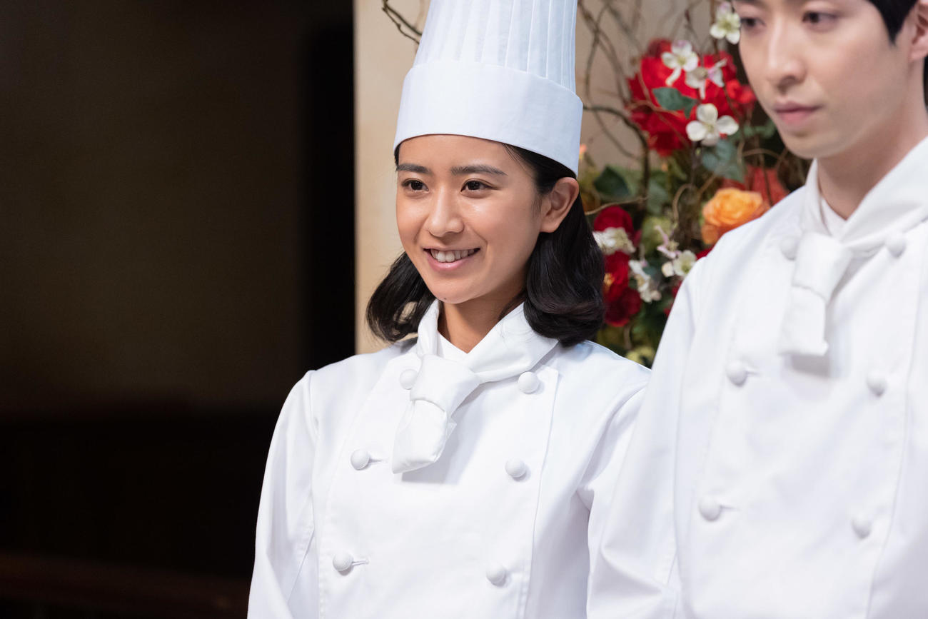 舞台を東京、横浜に移し、料理人修行をスタートさせるヒロイン暢子（黒島結菜）