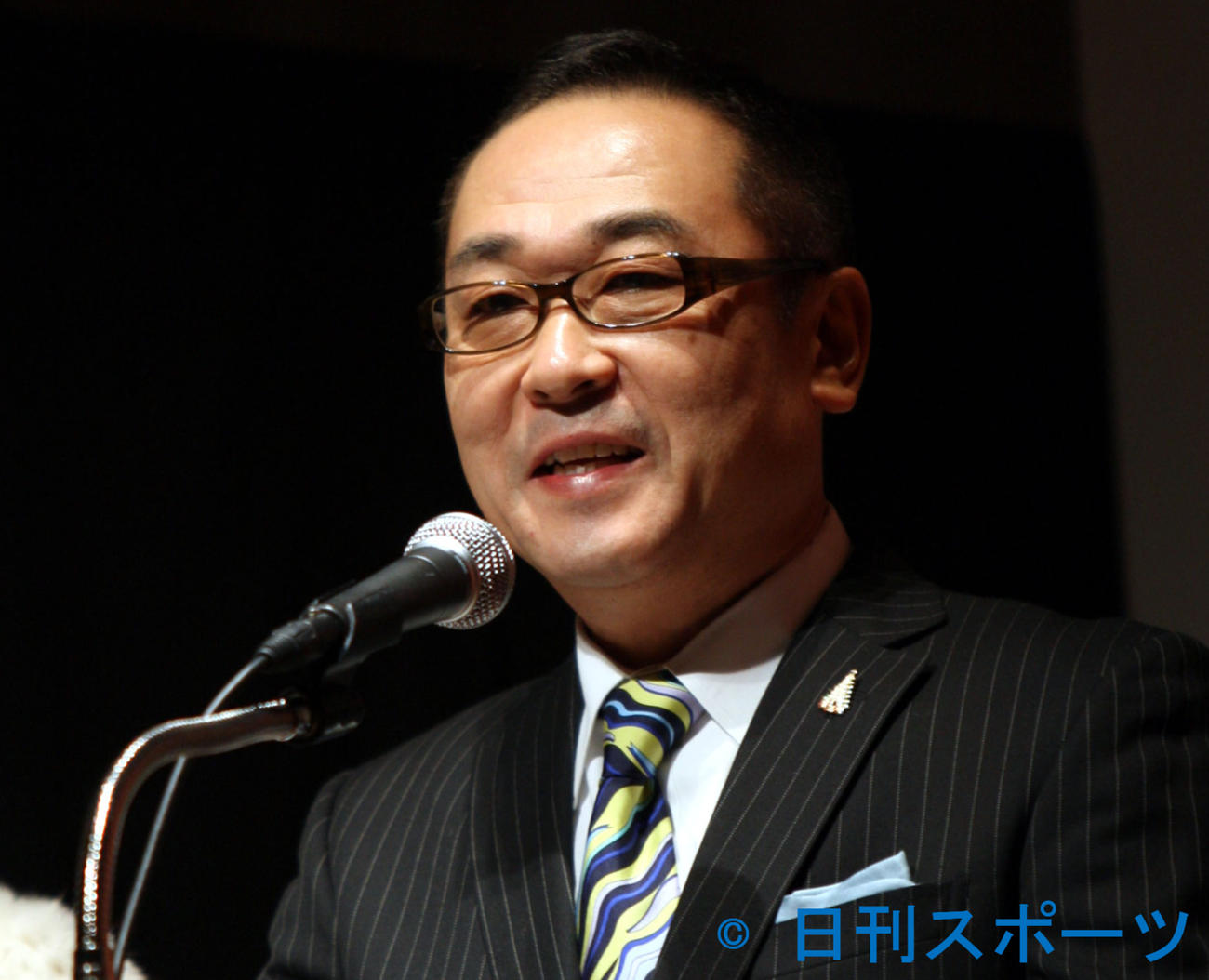 山中秀樹アナ（09年12月撮影）
