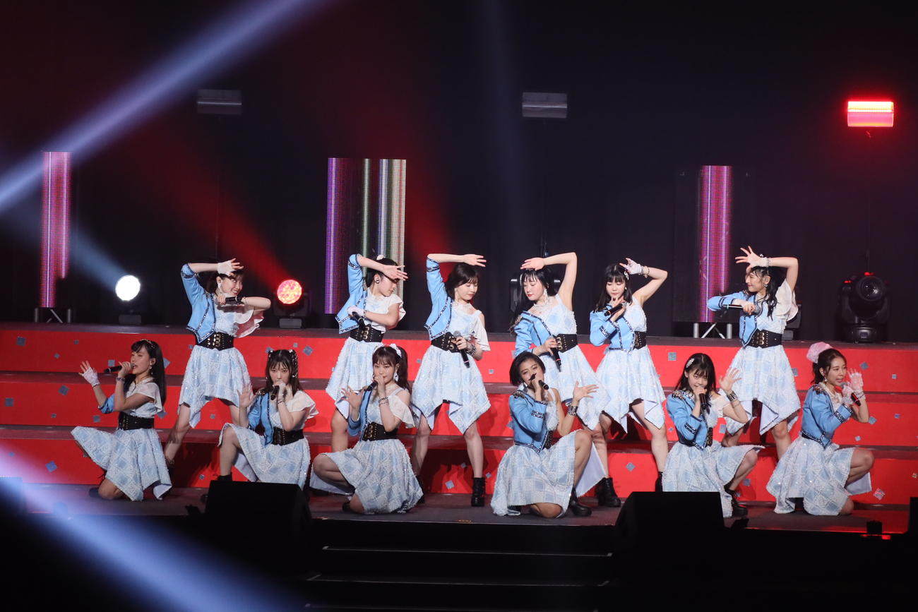 コンサート「CONCERT TOUR～PARADE　日本武道館スッペシャル～」を開催したつばきファクトリー