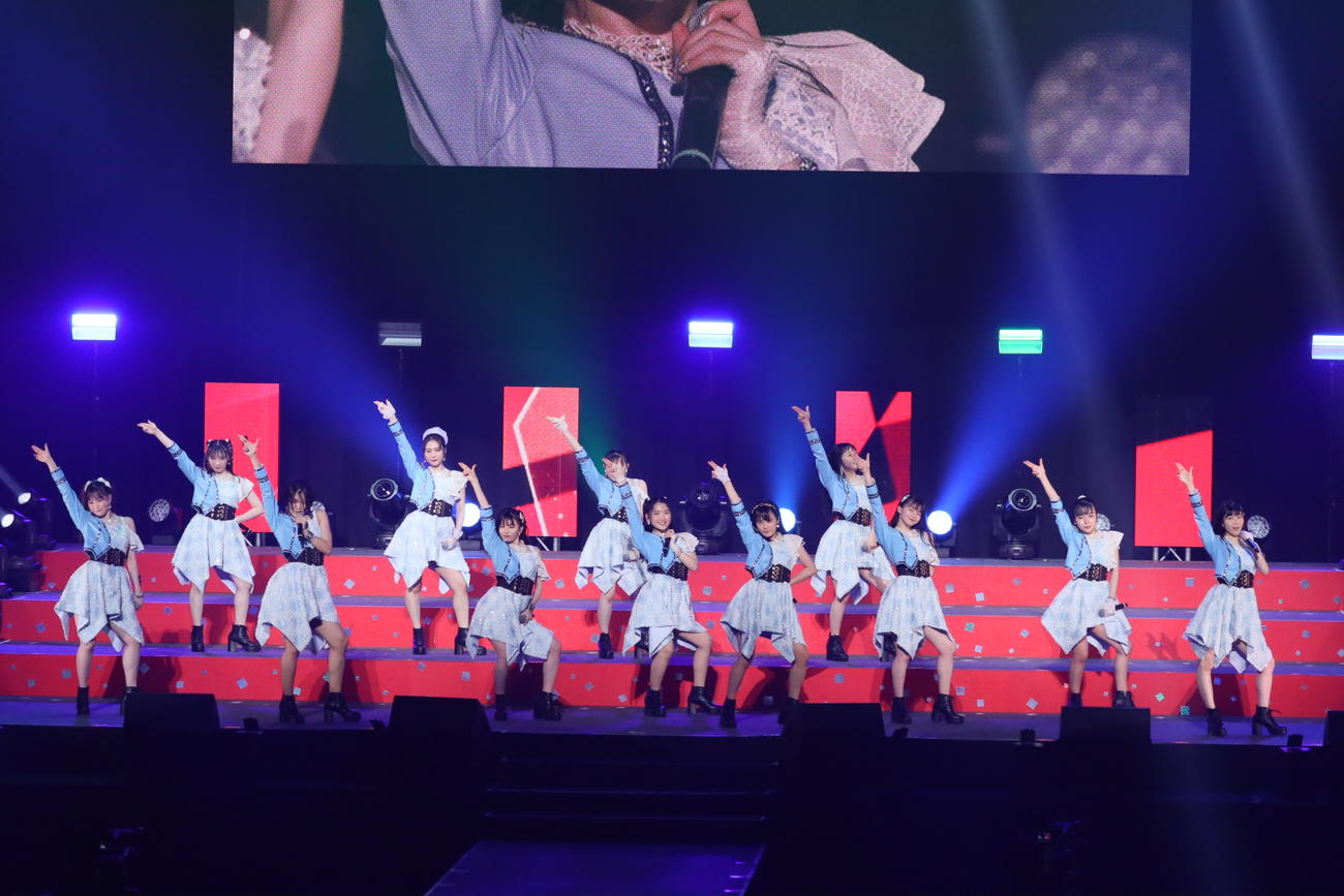 コンサート「CONCERT TOUR～PARADE　日本武道館スッペシャル～」を開催したつばきファクトリー