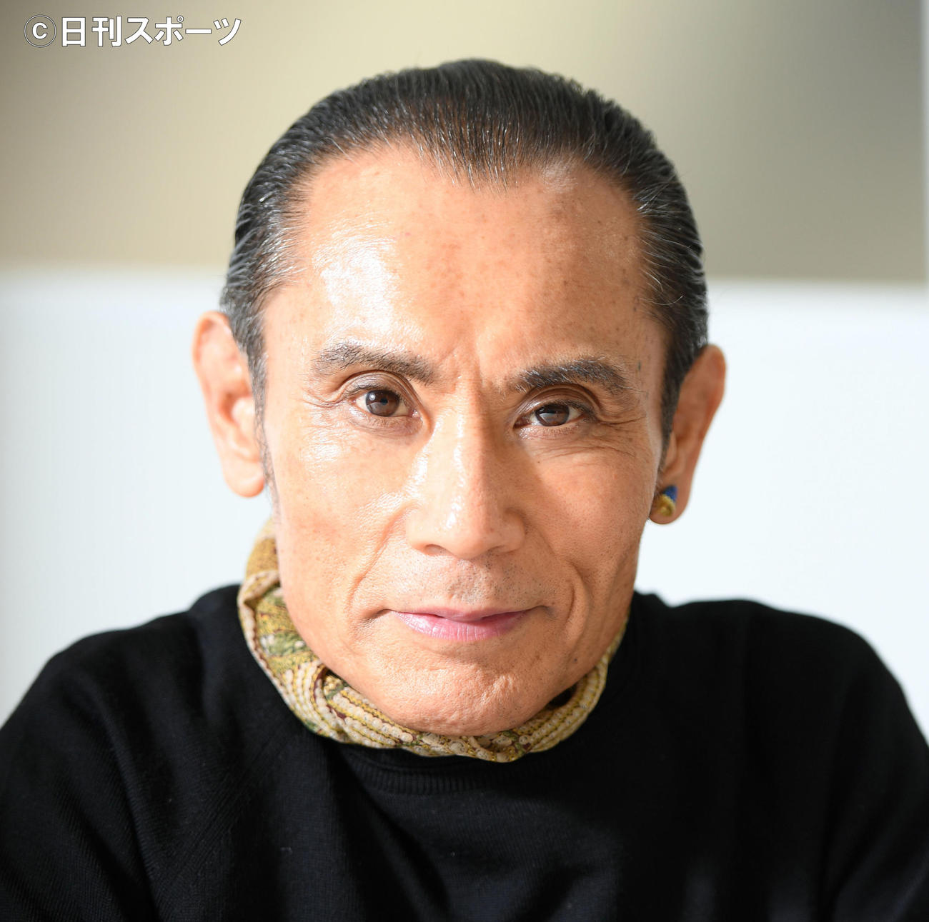 片岡鶴太郎（19年10月撮影）