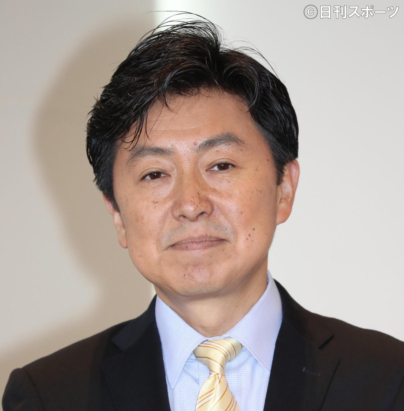 笠井信輔アナウンサー（2018年10月4日撮影）