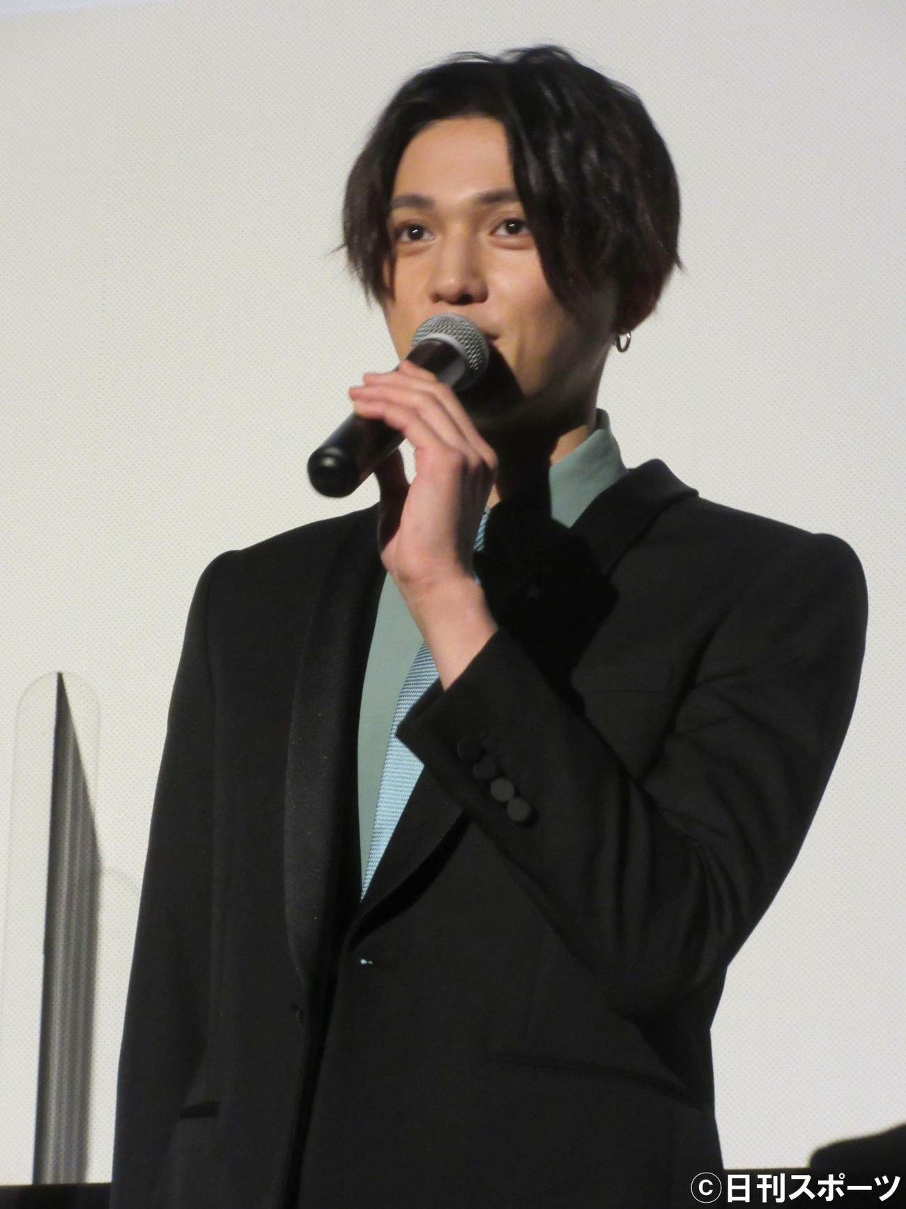 「美しい彼」DVD・Blu－ray購入者特典イベントに出席したFANTASTICSの八木勇征（撮影・加藤理沙）
